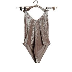 Crushed Velvet Bodysuit